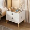 Smart Bedside Table | Wireless Charging, LED Light, USB & Bluetooth Speaker