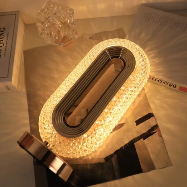 2e0f95471be543c6b18f7573648297a3-goods.jpeg Modern Luxury Oval USB Rechargeable Crystal Table Lamp Dimmable Touch Lamp with 3 Color Bedside Lamp