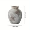 Wabi Sabi Ceramic Vase Minimal Floral Decor for Modern Living Spaces
