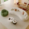Modern Cream Wind Sofa Creative Simple Comfortable Hallway Lounge Sofas European Aesthetics Designer Muebles Salon Furniture