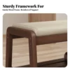 S4724917b6cac445b9105cc27c18e757e2.webp Shoe Storage Bench with Padded Seat Entryway Seating for Organized Living