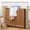 Dust-proof Space Saving Shoe Cabinets Indoor Shoe Storage Organizer Entrance Multi-Layer Shoes Shelves for Living Room Furniture