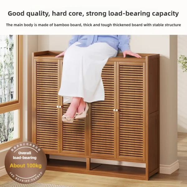 Dust-proof Space Saving Shoe Cabinets Indoor Shoe Storage Organizer Entrance Multi-Layer Shoes Shelves for Living Room Furniture
