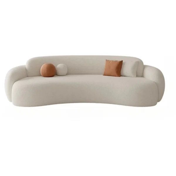 Modern Cream Wind Sofa Creative Simple Comfortable Hallway Lounge Sofas European Aesthetics Designer Muebles Salon Furniture