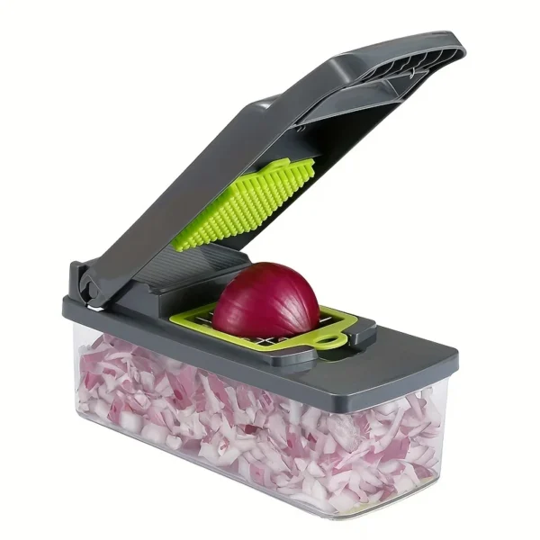 16 in 1 Vegetable Multifunctional Chopper Onion Potato Chopper Food Grate Food Grade Grater Kitchen Vegetable Slicer Dicer