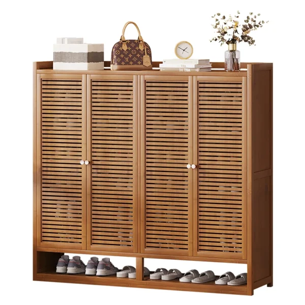 Dust-proof Space Saving Shoe Cabinets Indoor Shoe Storage Organizer Entrance Multi-Layer Shoes Shelves for Living Room Furniture