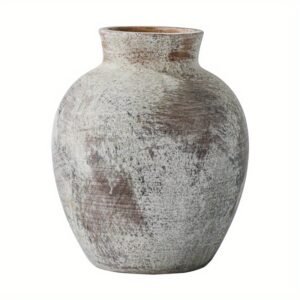 Wabi Sabi Ceramic Vase Minimal Floral Decor for Modern Living Spaces